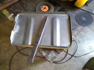 14. Formed Battery Tray with Tool