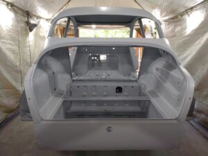 Gray Urethane Primer from Rear