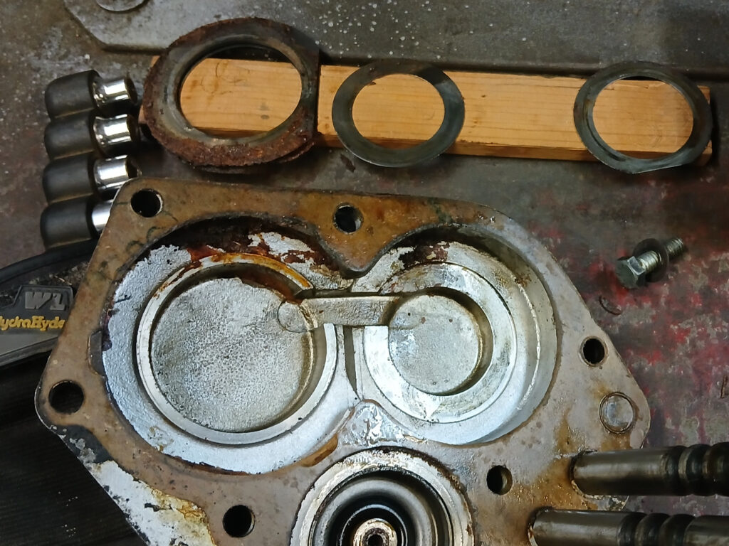 5. Rusted Rear Cover Shims