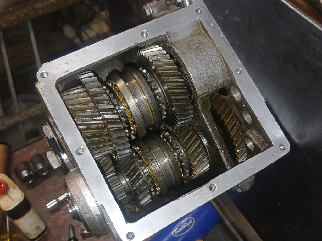 7. Gears and Shafts Accessible for Disassembly