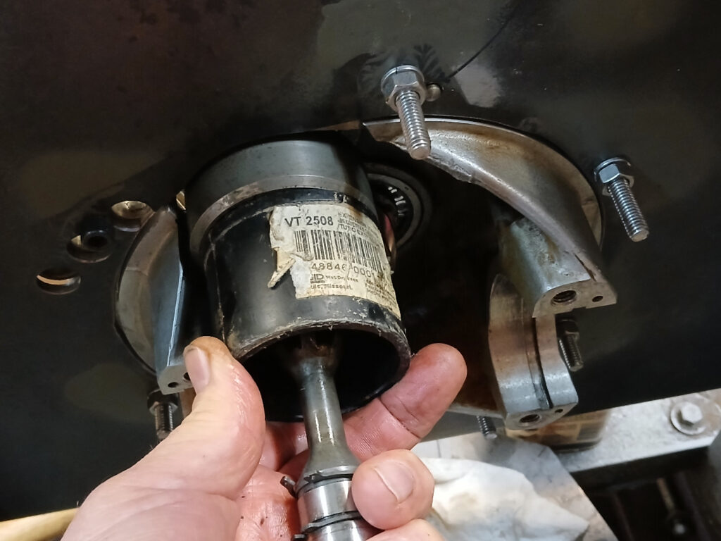 8. Pulling the Freewheel Device