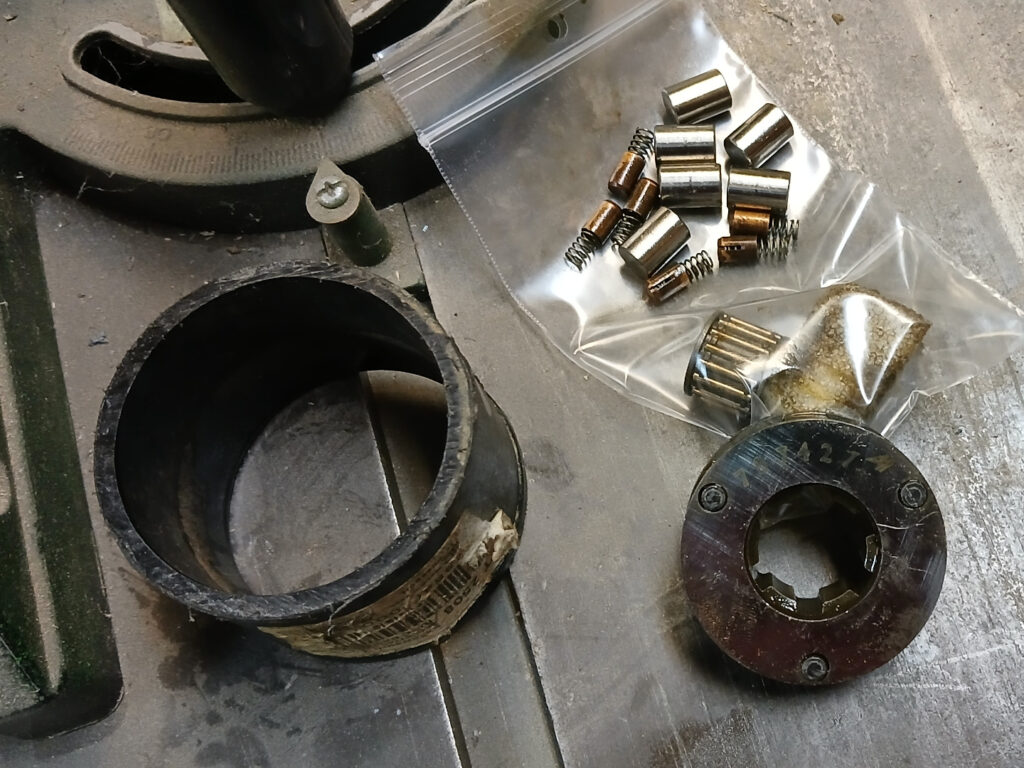 10. Freewheel Device Disassembled