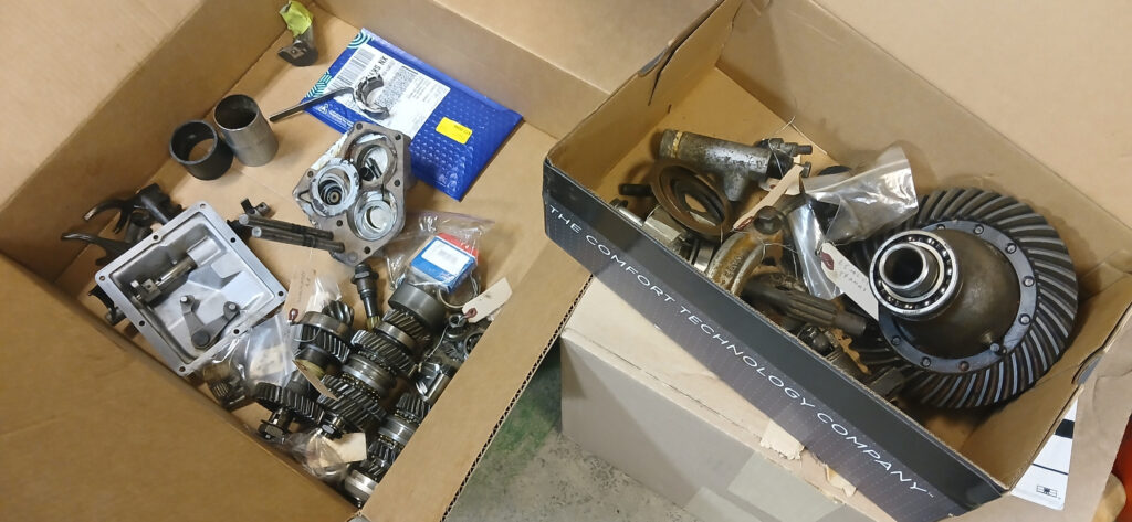 19. Boxes of Transmission Parts