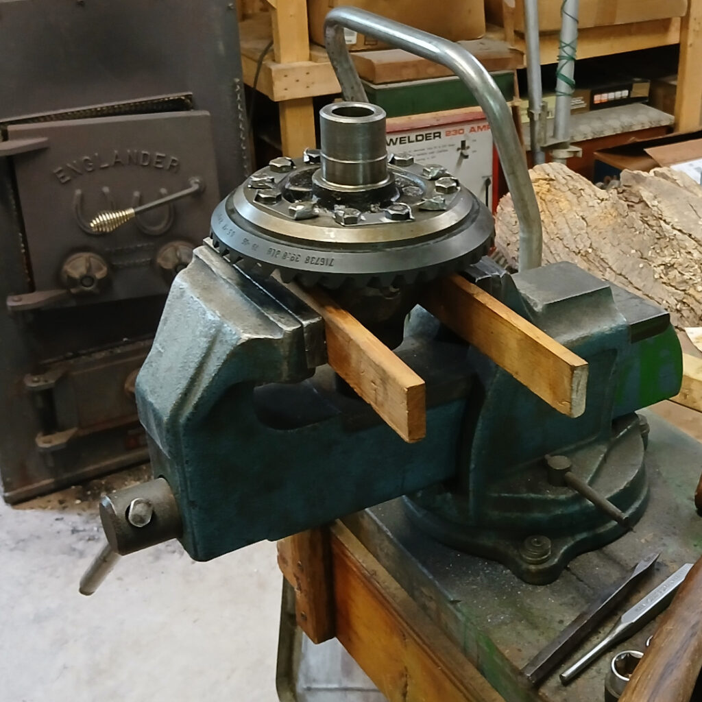 24. New Ring Gear Installed