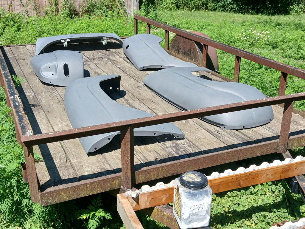 6. Fenders Baking in Sun