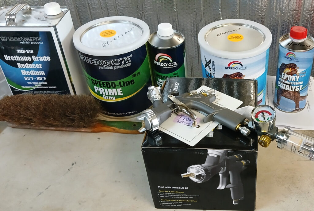 5. Primer Paints and LVLP Spray Gun