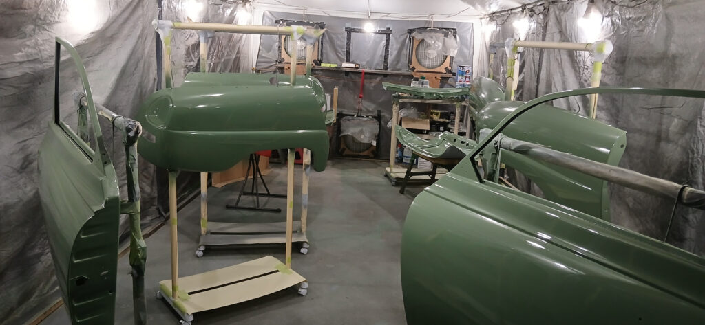 11. Doors and Fenders Painted