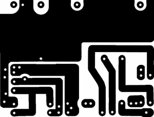 4. Black and White Copper Layout for PCB Toner Transfer