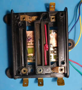 13. Front View of Ver. 2 PCB Strapped to Case