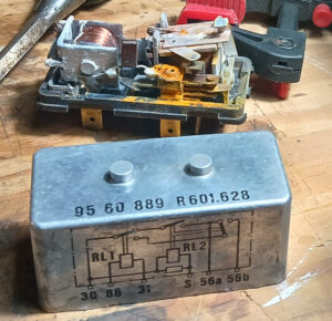 17. Rusty Early C900 Headlight Relay